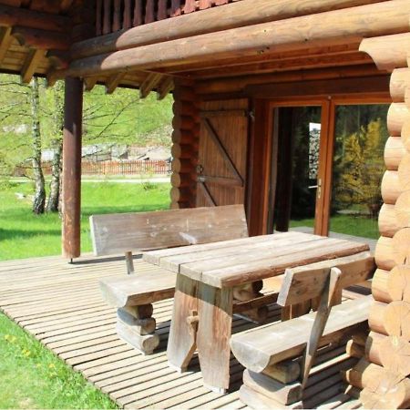 L'Ours Noir Chalet En Rondins La Bresse Exterior photo
