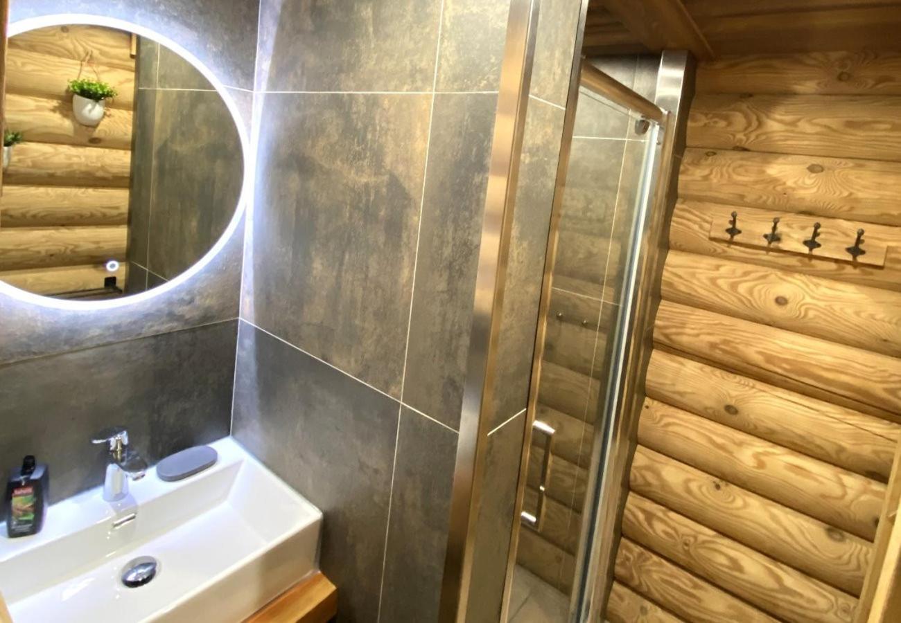 L'Ours Noir Chalet En Rondins La Bresse Exterior photo
